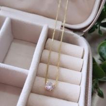 Gargantilha Ponto de Luz Caixa 45cm