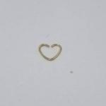 Piercing Argola Fina/Coração 