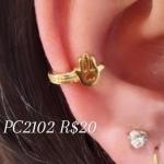 Piercing Fake Mão De Fátima 