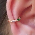 Piercing Navete Colorida
