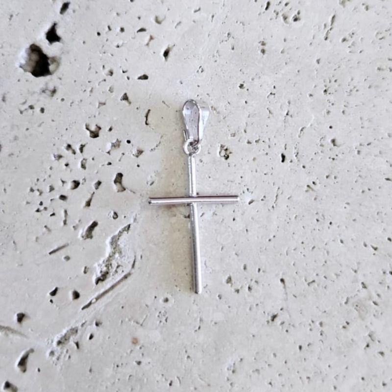 Pingente Crucifixo Liso (2x1cm)