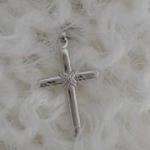 Pingente Cruz Masculina c/ Corda R