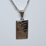 Pingente Placa Versículo R