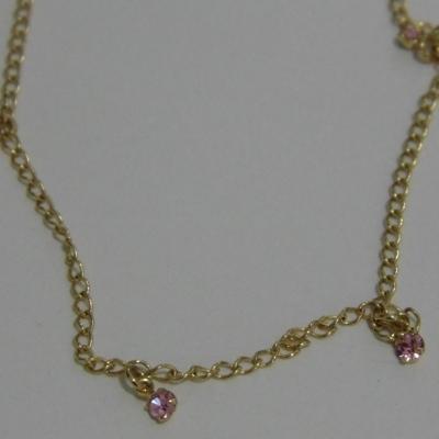 Tornozeleira c/ Cristais Pendurados