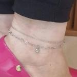 Tornozeleira Dupla Coração R