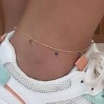 Tornozeleira Pedras Coloridas