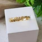 Anel Circulos Vazados