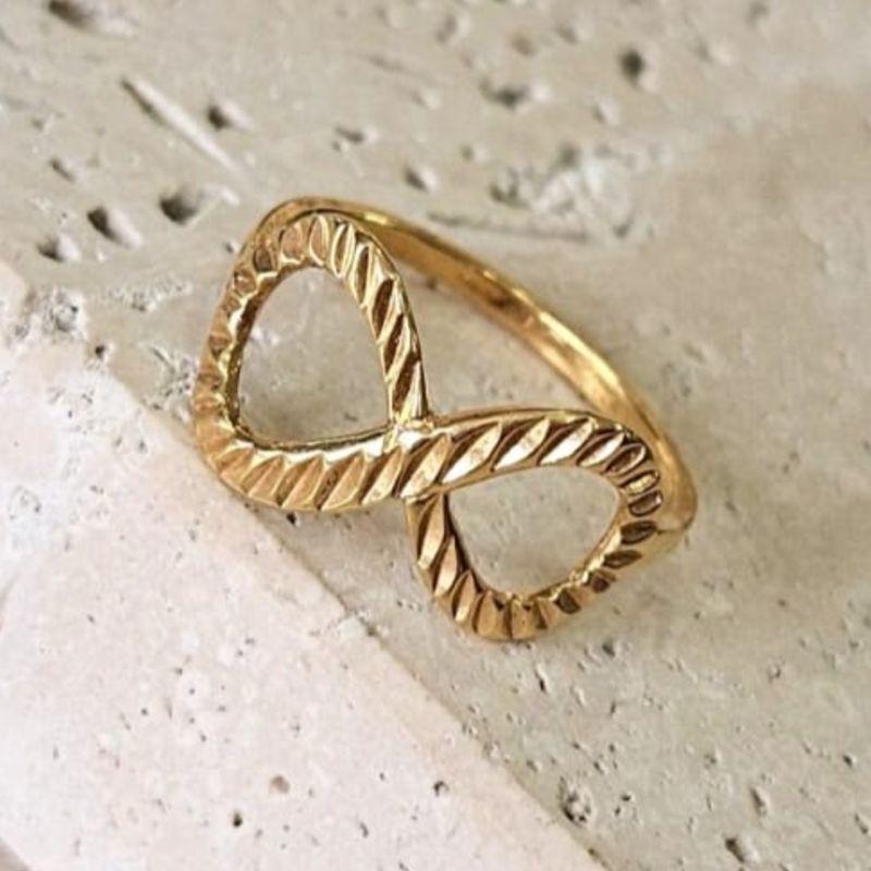 Anel Infinito Trabalhado