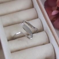 Anel Ondulado Liso R