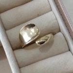 Anel Ponta Fina e Grossa