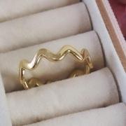 Anel  Zig Zag Ajustavel