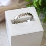 Anel Zig Zag Chapinha
