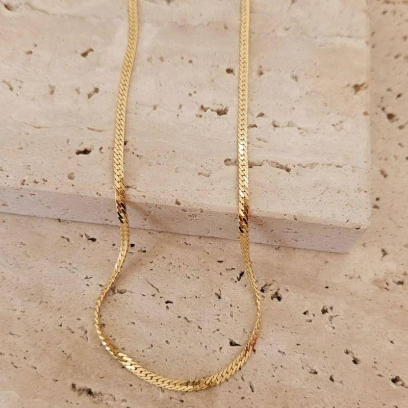 Choker Fita Trança Fina