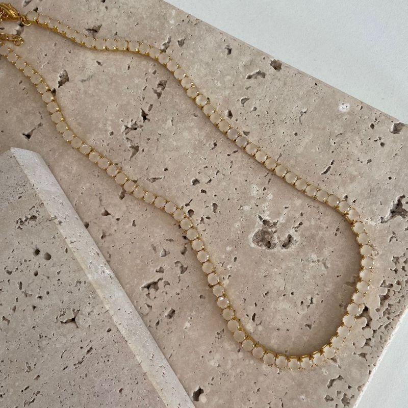 Choker Riviera Zircônia Colors 45cm