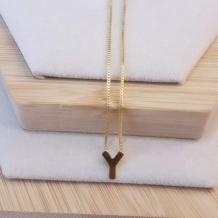 Gargantilha Letra Y Mini