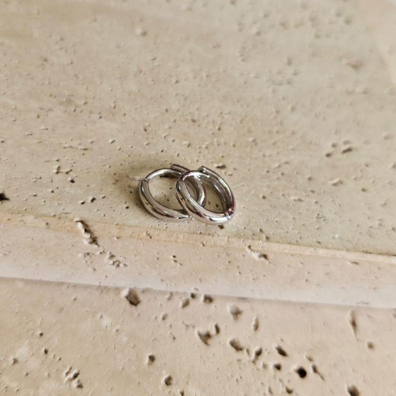 Brinco Argolinha Lisa Media