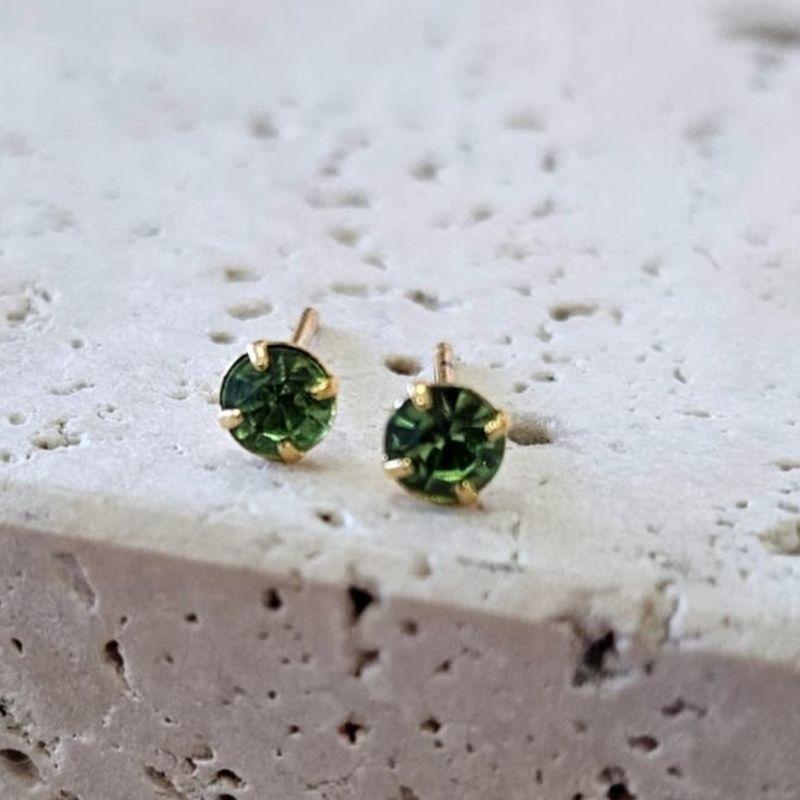 Brinco Chatão Pedra Verde