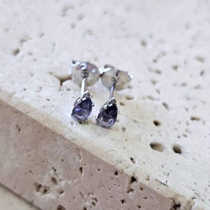 Brinco Gotinha Lilas