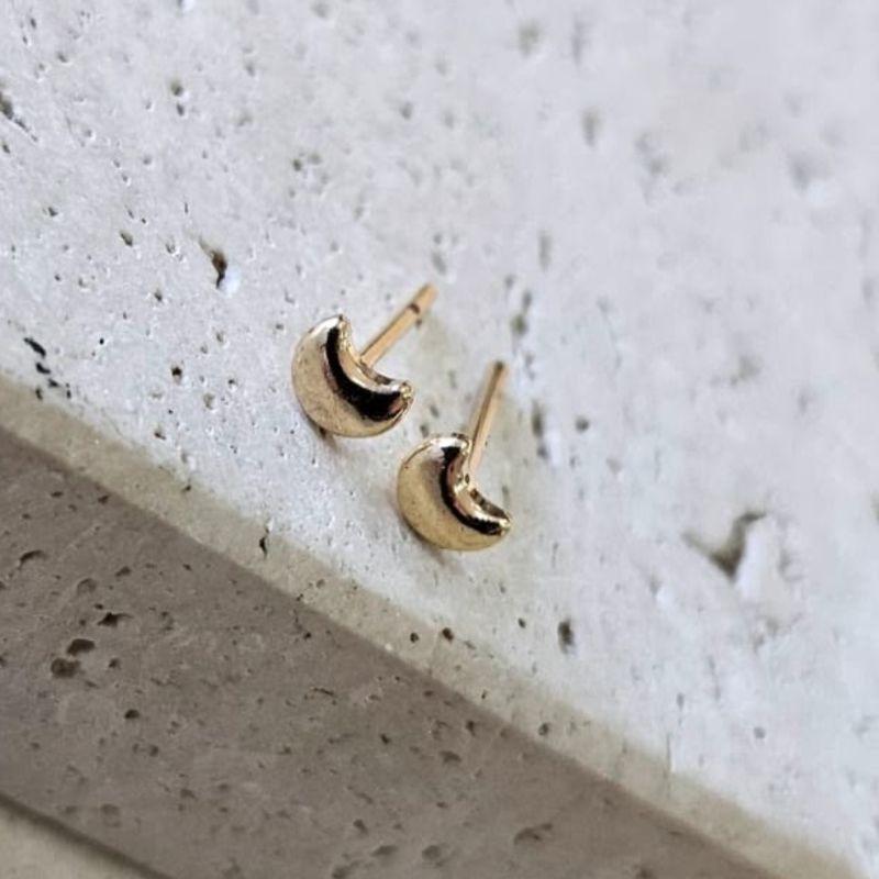 Brinco Solitario Lua Mini