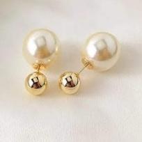 Brinco Tarraxa Pérola (Dior)