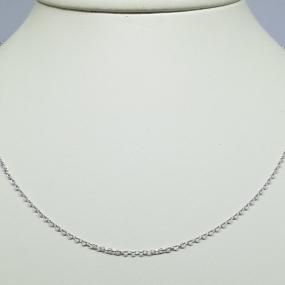 Corrente Cadeado Importado Fina 50cm