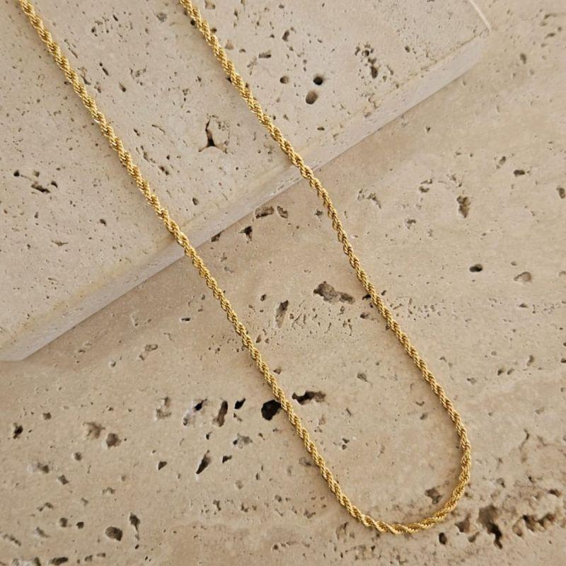 Corrente Cordão Baiano 2mm 50cm