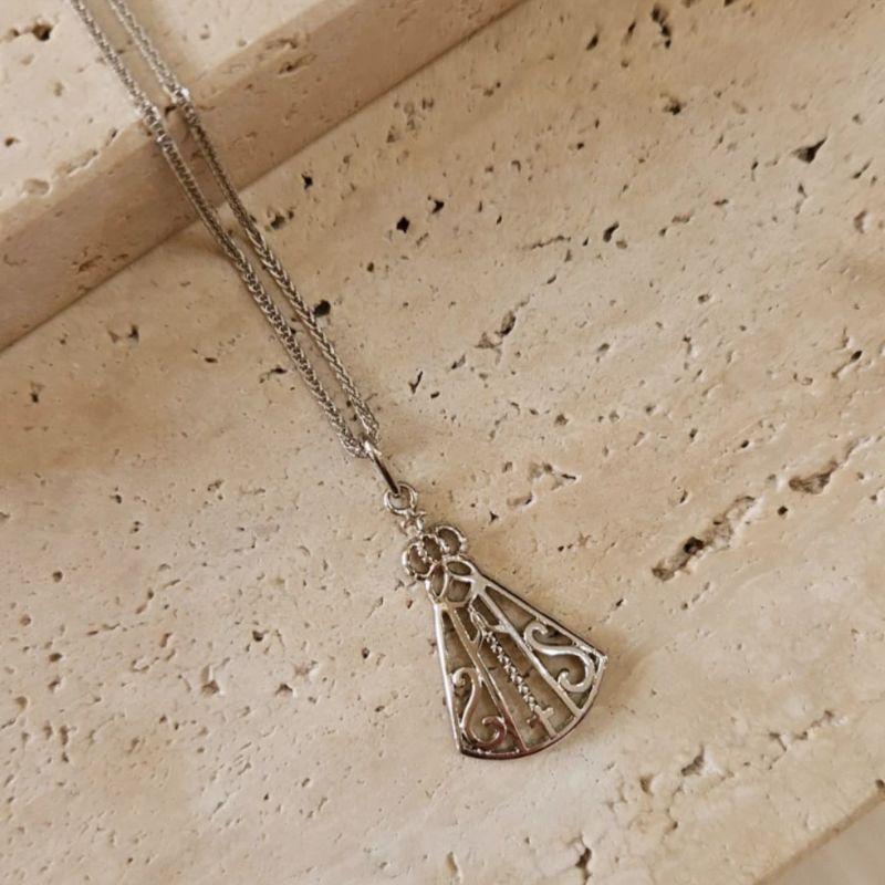 Gargantilha Nossa Senhora Lisa 45cm