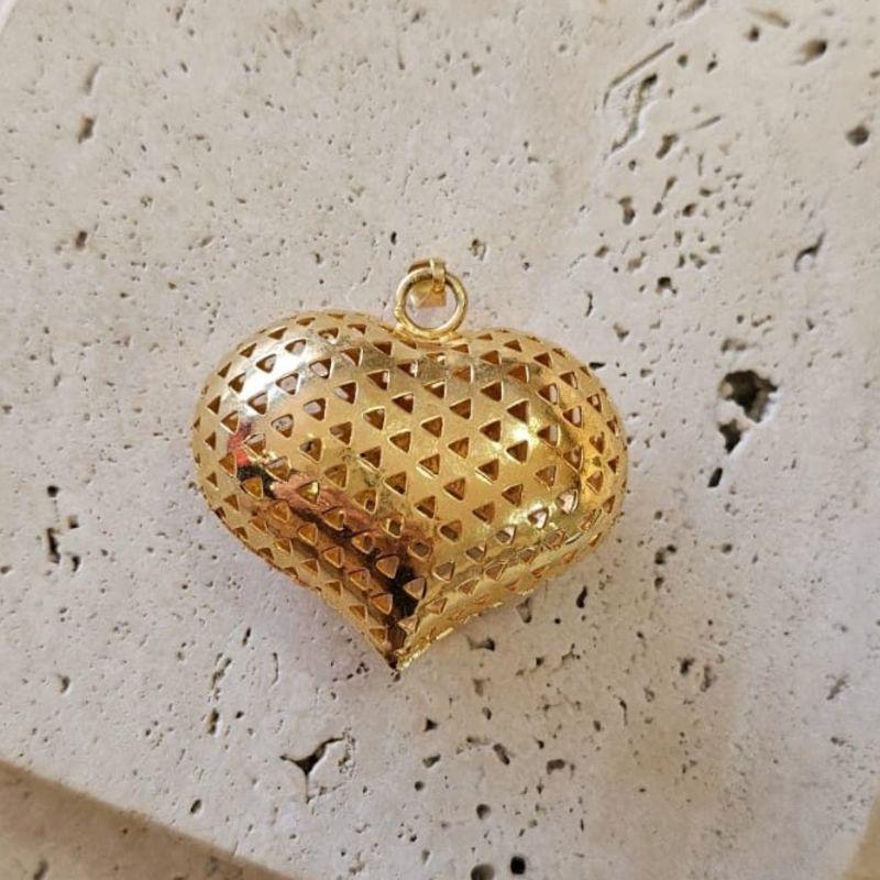 Pingente Coração Maxi Alto (4,5x4,0cm)