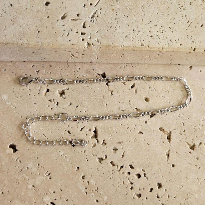 Pulseira Corrente 3x1 - 18cm