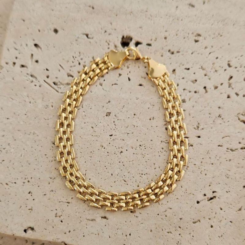 Pulseira Malha Relógio 18cm