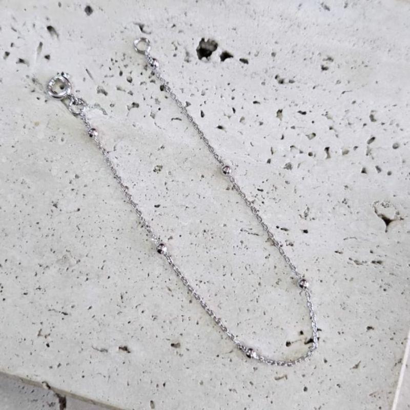 Pulseira Micro Bolinhas 18cm