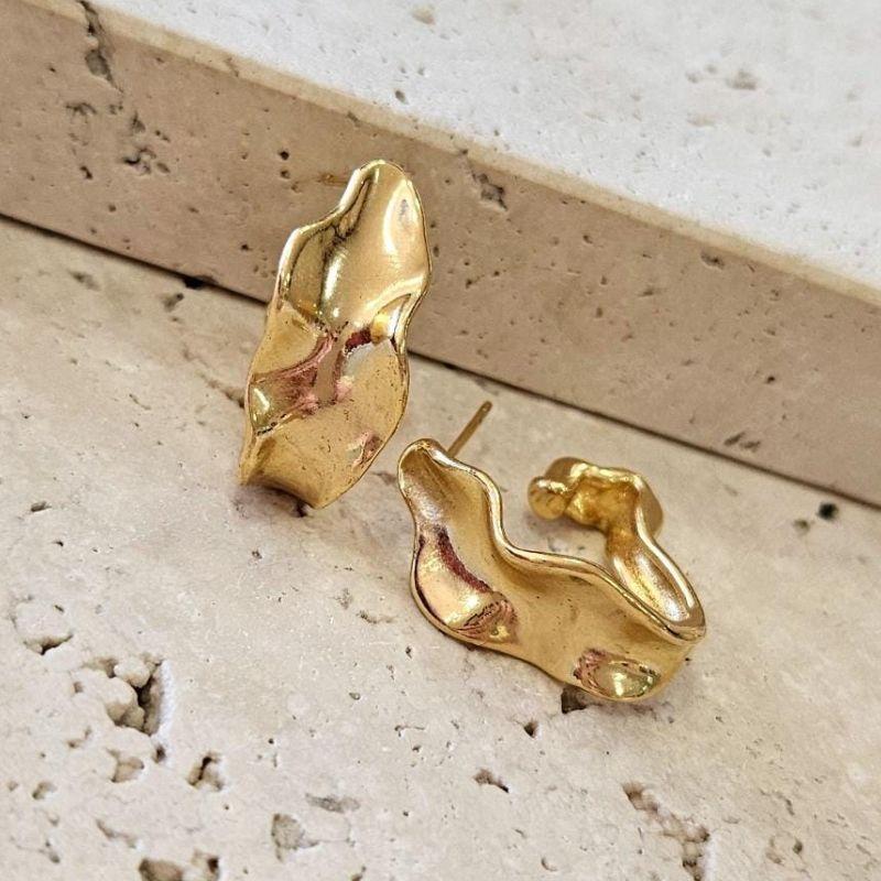 Brinco Argola Organica Aberta