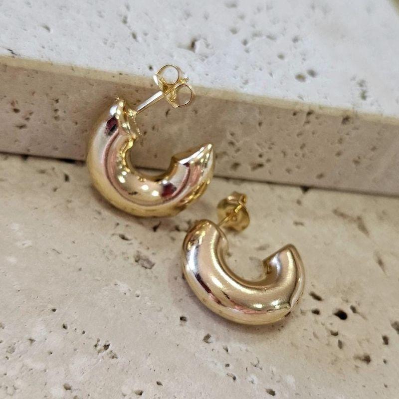 Brinco Argola Pequena Tubo