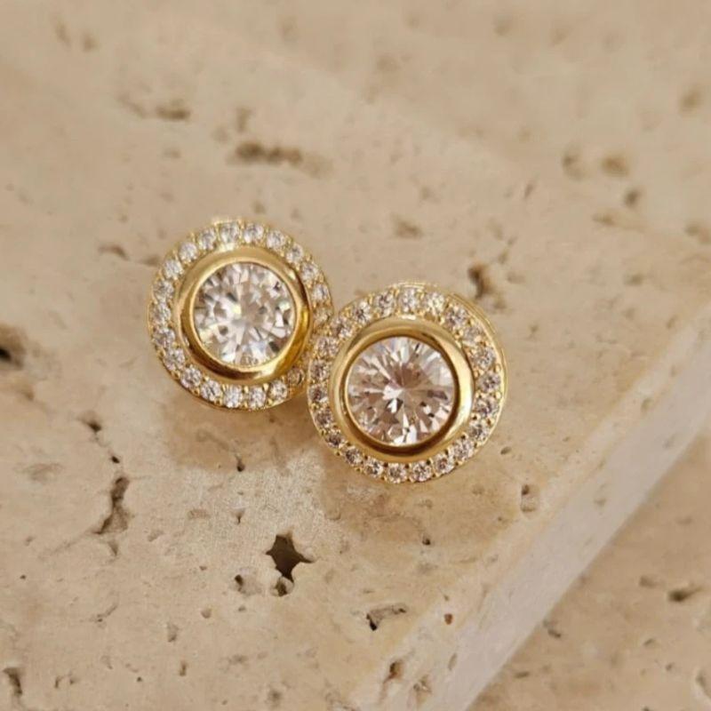 Brinco Pizza com Zirconia no Centro