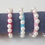 Elastico Colorido com Pérola