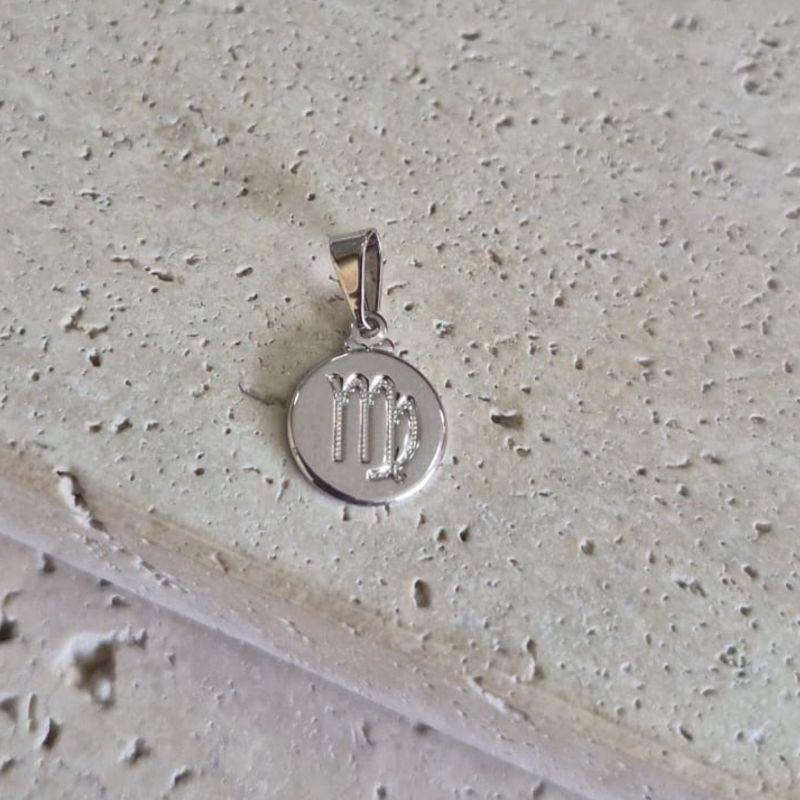 Pingente Signo Virgem 1cm