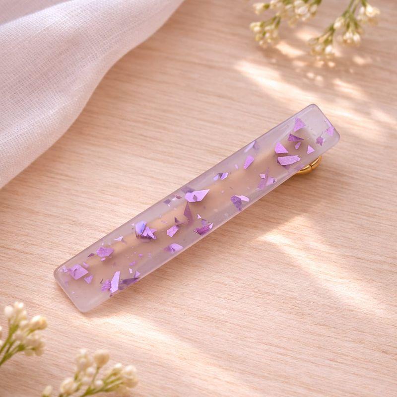 Presilha Bico de Pato Lilas