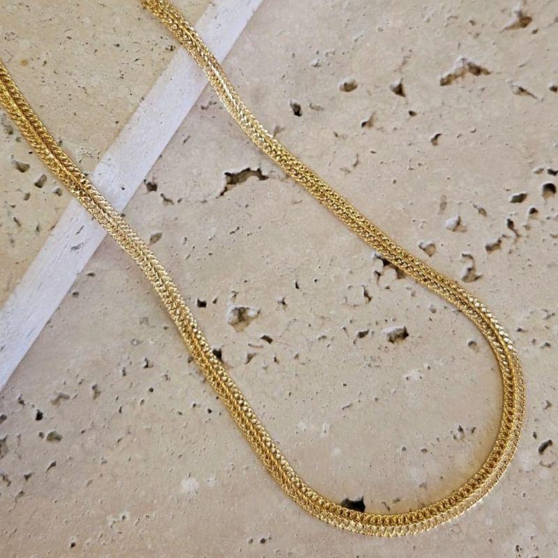 Choker Grumet Dupla 3,0mm