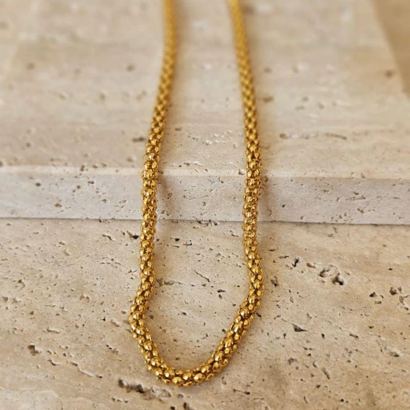 Choker Malha Tubo Grossa