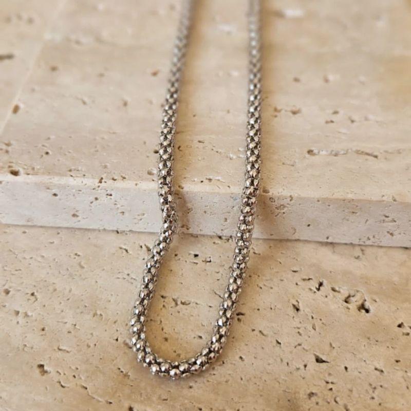 Choker Malha Tubo Grossa