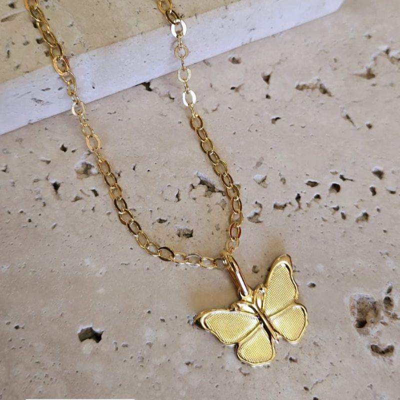 Choker Maxi Borboleta 40cm