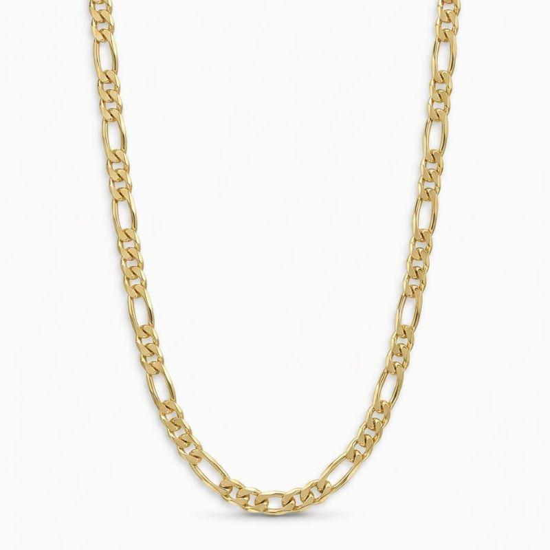 Corrente Grumet Lapidada 3x1 Masculina 60cm