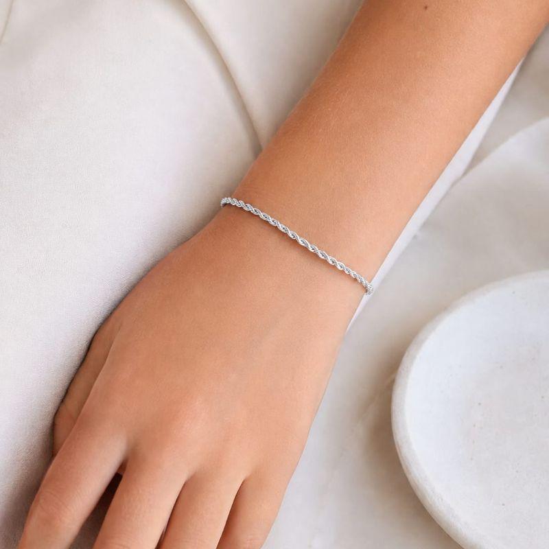 Pulseira Cordão Baiano 14cm (Infantil/Pulso Fino)