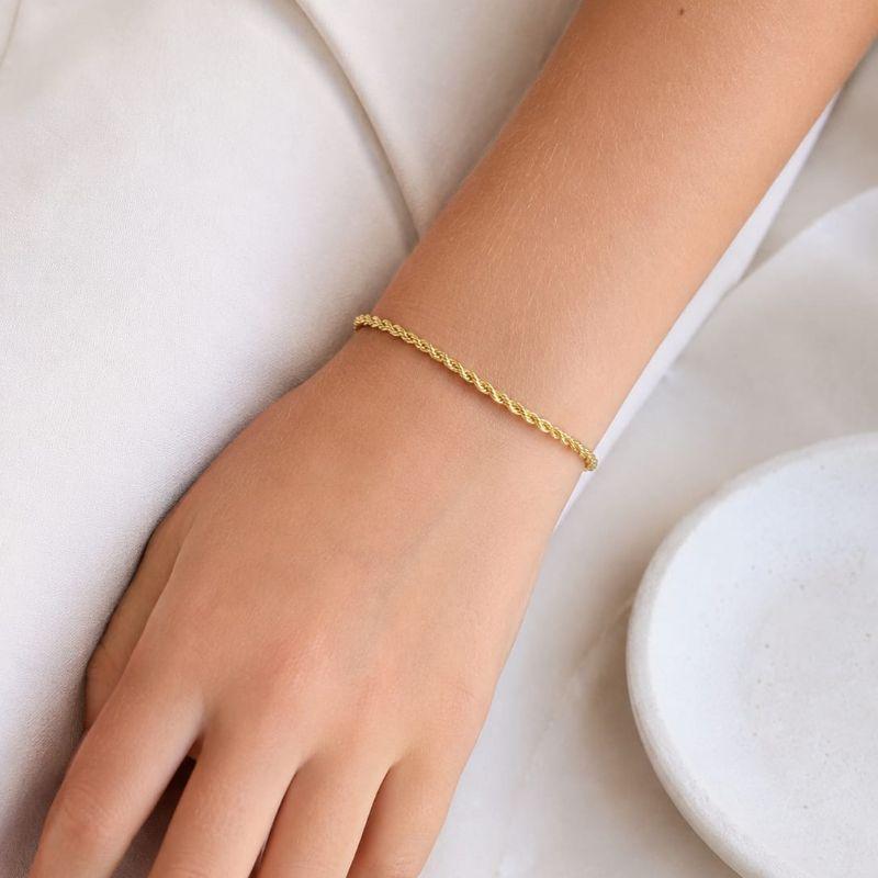 Pulseira Cordão Baiano 14cm (Infantil/Pulso Fino)