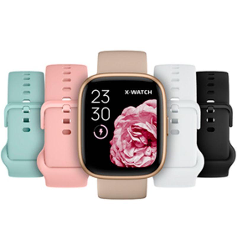 Relogio X-Wacth Smartwatch Troca Pulseira - 5 cores Feminino